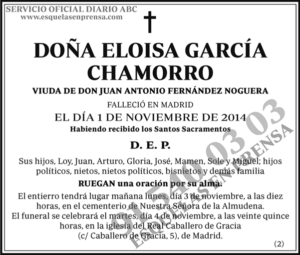 Eloisa García Chamorro